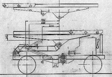 Schets mastkantelwagen